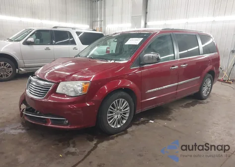 2013 Chrysler Town & Country Touring-L from USA, damaged, VIN 2C4RC1CG3DR512151